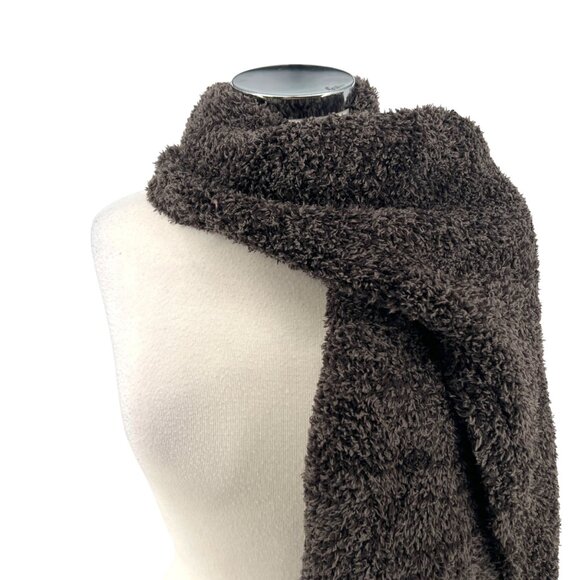 Barefoot Dreams Pom Pom Beanie Scarf Set Espresso Cocoa NWT - Picture 7 of 10